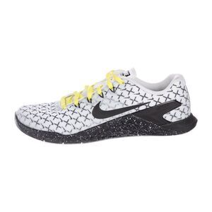 NIKE Metcon 4 ' White Dynamic Yellow ' SKU AO2806 107 white with black Xs size 8